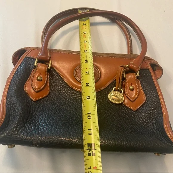 Vintage Dooney & Bourke All Weather Leather Top Zip Bag - Picture 10 of 16